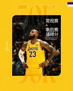三分球！詹姆斯生涯50000分